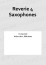 Reverie 4 Saxophones