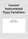 Concert Instrumental Pj252 Variations