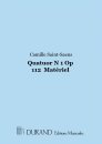 Quatuor N 1 Op 112 - Matériel
