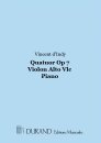 Quatuor Op 7 Violon-Alto-Vlc-Piano