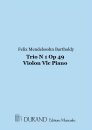Trio N 1 Op 49 Violon-Vlc-Piano