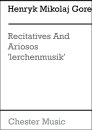 Recitatives And Ariosos lerchenmusik