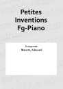 Petites Inventions Fg-Piano