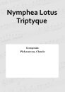 Nymphea Lotus Triptyque