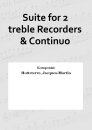 Suite for 2 treble Recorders & Continuo