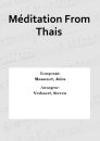 M&eacute;ditation From Thais
