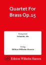 Quartet For Brass Op.15