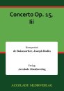 Concerto Op. 15, Iii