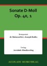 Sonate D-Moll Op. 40, 1