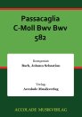 Passacaglia C-Moll Bwv Bwv 582
