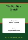 Trio Op. 86, 1 G-Moll