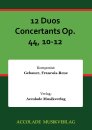 12 Duos Concertants Op. 44, 10-12