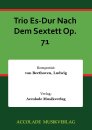 Trio Es-Dur Nach Dem Sextett Op. 71