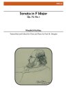 Three Sonatas, Vol. I: Sonata In F Major