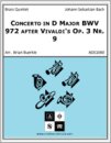 Concerto In D Major Bwv 972 After Vivaldis Op. 3