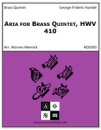 Aria For Brass Quintet, Hwv 410