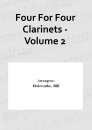 Four For Four Clarinets - Volume 2