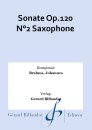 Sonate Op.120 N°2 Saxophone
