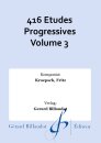 416 Etudes Progressives Volume 3