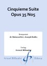Cinquieme Suite Opus 35 No5