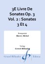 3E Livre De Sonates Op. 3 Vol. 2 : Sonates 3 Et 4