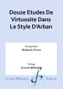 Douze Etudes De Virtuosite Dans Le Style DArban