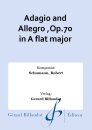 Adagio and Allegro ,Op.70 in A flat major