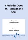 7 Preludes Opus 96 - Vibraphone Seul