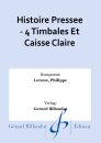 Histoire Pressee - 4 Timbales Et Caisse Claire