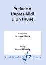 Prelude A LApres-Midi DUn Faune