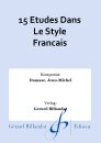 15 Etudes Dans Le Style Francais