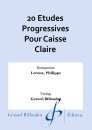 20 Etudes Progressives Pour Caisse Claire