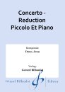 Concerto - Reduction Piccolo Et Piano