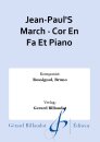 Jean-PaulS March - Cor En Fa Et Piano