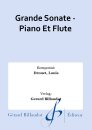 Grande Sonate - Piano Et Flute
