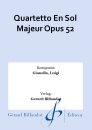 Quartetto En Sol Majeur Opus 52