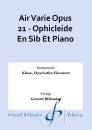 Air Varie Opus 21 - Ophicleide En Sib Et Piano