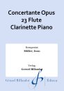 Concertante Opus 23 Flute Clarinette Piano