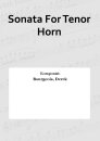 Sonata For Tenor Horn