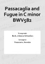 Passacaglia and Fugue in C minor BWV582
