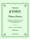 Three Pieces for Tuba or Bass Trombone &amp; Piano