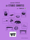 Etudes courtes (24) Vol.H