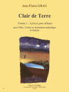Clair de terre Vol.1 (9 pieces pour debuter)