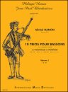 10 Trios pour bassons vol 1