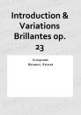 Introduction & Variations Brillantes op. 23
