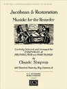 Jacobean &amp; Restoration Musicke for Recorder