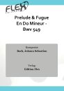 Prelude &amp; Fugue En Do Mineur - Bwv 549