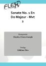 Sonate No. 1 En Do Majeur - Mvt 2