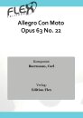 Allegro Con Moto Opus 63 No. 22