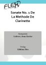 Sonate No. 1 De La Methode De Clarinette